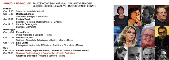 Programma del Festival - Giulianova 2013